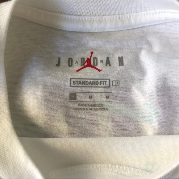 Air Jordan Futura Retro Tee Men’s Size M White T-Shirt ✨NWT✨ - Picture 8 of 9